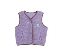 Gilet en mÃ©rinos enfant Happymess Violet 9/10 ans