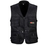 Gilet En Polyester À Poches Multiples Pour Homme, Veste De Voyage, Pêche À La Mouche, Séchage Rapide, Pour La Photographie Et Le Tourisme
