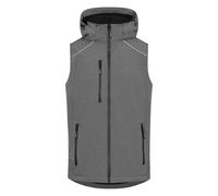 Gilet en softshell avec capuche Promodoro Gris 3XL