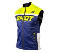 Gilet Enduro Shot Lite 3.0 Bleu marine/Jaune néonS Bleu marine,Jaune néon