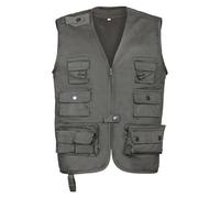 Percussion – Gilet Reporter enfant – kaki