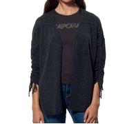 Gilet Femme FALEN - KAPORAL - Gris - Cordon de serrage - Base coupée bord-franc - Badge métallique S