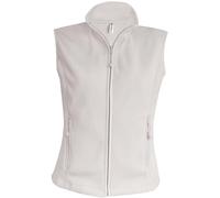Gilet femme Kariban Micropolaire Mélodie Blanc XL