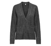 Gilet FEMME Only avec manches longues et col v anthracite S