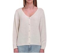Gilet Femme - Teddy Smith - Pepito - Écru - Col V - Manches longues S