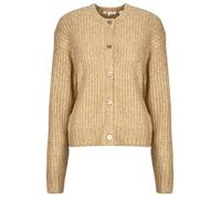 Gilet femmes Levis LUNA SHELL BUTTON CARDI Beige EU XS