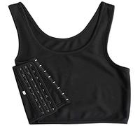 - Gilet fixe court sans manches pour femme - Hauts de débardeurs - Chemisier de compression pour femmes 2 hors de la campagne, Noir , S