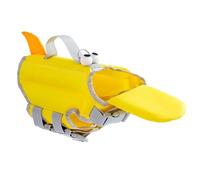 Gilet flottant pour chien, gilet de sauvetage réfléchissant pour chien | Bouée de flottaison de maillot de bain réglable pour chien,Combinaison flottante à grands yeux, à
