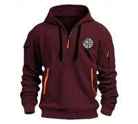 Gilet Fourrure Homme Veste Polaire avec Capuche D'interieur Doublé Vêtement Moumoute Zip Pull - Habillé Garçon Lot Chaude Sport Interieur Ensemble Sweat Homme sans Capuche 4XL