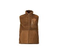 Gilet fourrure zippé - Brun noisette - T.XL - - 22465-682-54 XL