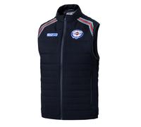 Gilet Frame Martini Racing Tissu Technique Rembourrage Bleu Marine Nylon Livres