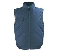 GILET FROID SANS MANCHE POLYESTER MATELASSE BLEU MARINE CHOUKA DE COVERGUARD