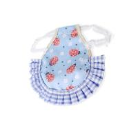 Gilet Gastronomique pour Poules en Toile Chef - Vêtement Élastique Inspiré des Jardins de Provence, Taille Ajustable (17x17x23 cm) Élégance & Sécurité