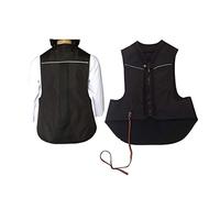 Gilet Gonflable Anti-chute Gilet D'équitation De Combinaison De Course Temps De Gonflage Complet De L'airbag 0,115 Seconde Pression Interne De L'airbag: 250 Mbar ( Color : Black , Size : XX-Large )