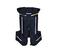 Gilet Gonflable for Moto, Vélo Et Équitation, for La Sécurité De La Tête Et Du Cou(Nero,Large)