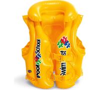 Gilet gonflable Intex POOL SCHOOL DELUXE jaune 3-6 ans