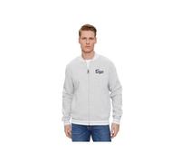 Gilet Guess Homme brode Gris Coton M