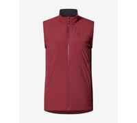 Gilet Haglöfs Mimic Alert rouge foncé femme - S
