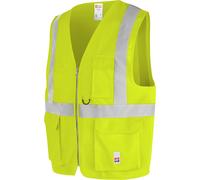 Gilet haute-visibilité multipoches LUMEN jaune Würth MODYF Jaune S/M