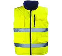 Gilet haute visibilité réversible Flash jaune fluo
