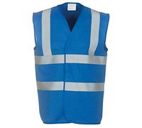 Gilet haute visibilité Yoko unisexe - Bleu - XL