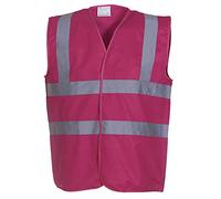 Gilet haute visibilité Yoko unisexe - Violet - Taille XXXL