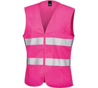Result - Gilet haute visibilité - Femme (2XL - FR 46) (Rose fluo) - UTPC2550 Rose fluo