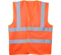 COVERGUARD - Yard, Gilet Orange HV, Baudrier + Double Bande - 247-7025 - XL