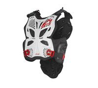 Gilet Homme Alpinestars A-10 Chest Protecteur Cross Enduro Niveau 2 Blanc