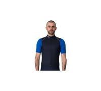 Gilet homme rapha brevet element bleu fonce blanc