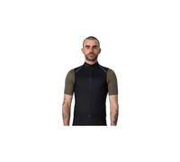 Rapha Brevet Element Wind Hommes Gilet de vélo L Noir
