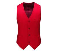 Gilet Homme Saharienne Ensemble Chic Veste Chasse De Costume Cowboy Sans Manche Été Matelassé Travail Softshell Gilets Manches Pour Costumes Debardeur Running Multipoches Multipoche,Pastèque rouge,XL