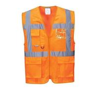 Portwest gilet HV Meshair Athène, Couleur: Orange, Taille: L, C376ORRL