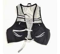 Gilet Hydratation avec 2pcs 500ml Bouteilles d’Eau Douce, Ultra Léger Gilet Trail Running Femme Homme, Réglable Sac Hydratation Running pour Randonnée Course à Pied Sport