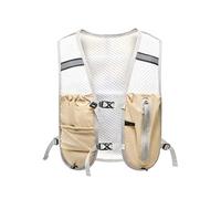 Gilet Hydratation avec 2pcs 500ml Bouteilles d’Eau Douce, Ultra Léger Gilet Trail Running Femme Homme, Réglable Sac Hydratation Running pour Randonnée Course à Pied Sport