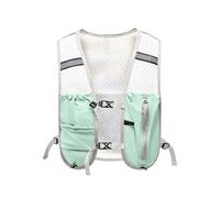 Gilet Hydratation avec 2pcs 500ml Bouteilles d’Eau Douce, Ultra Léger Gilet Trail Running Femme Homme, Réglable Sac Hydratation Running pour Randonnée Course à Pied Sport