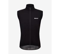 Gilet imperméable Santini Guard Nimbus noir - Coupe Slim - XS