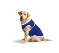 Gilet imprimé drapeau de l'État de l'Oregon, t-shirt extensible pour animal de compagnie, t-shirts en coton doux sans manches et respirants pour grands chiens (3XL, 5XL, L)