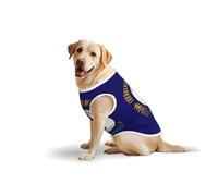 Gilet imprimé drapeau de l'État du Kentucky, t-shirt extensible pour animal de compagnie, t-shirts en coton doux sans manches et respirants pour grands chiens (3XL, 5XL, L)
