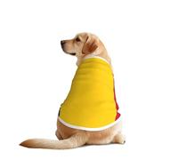 Gilet imprimé drapeau du Tchad, doux et respirant pour animal domestique, vêtements sans manches, vêtements tendance pour les races moyennes et grandes