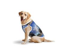 Gilet imprimé tracteur agricole pour chien, t-shirt extensible pour animal de compagnie, gilet sans manches en coton doux, vêtements respirants pour grands chiens (3XL, 5XL, L)