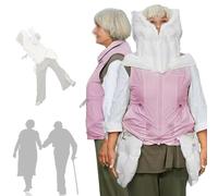 Gilet intelligent anti-chute avec fonction de surveillance à distance, alarme, positionnement et aide d'urgence pour la sécurité des personnes âgées et la prévention des chutes
