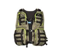 Gilet Klim Arsenal Stealth Sauge/Haute visibilitéTaille unique Sauge,Haute visibilité