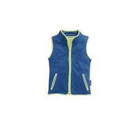 PLAYSHOES Gilet bleu roi / citron vert, Taille 104