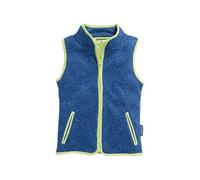 PLAYSHOES Gilet bleu roi / citron vert, Taille 92