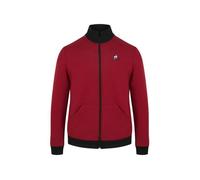 Gilet Le Coq Sportif Homme Logo sérigraphiée 3d Bordeaux Coton XS