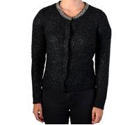 Gilet - Le Temps des Cerises - Strassy - Noir - Col rond - Manches longues - Confort exceptionnel S