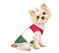 Gilet léger imprimé drapeau de la Hongrie pour chien, chat, chemise sans manches, design en maille respirante pour la promenade et les jeux d'été