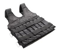Gilet lesté, 15 kg/20 kg/50 kg, gilet réglable, poids d'exercice, charge de poids, tissu d'entraînement, pour la course à pied, l'entraînement de force