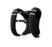 Gilet Lesté 8 Kg - Veste Lestée De Sport Fitness - Poche De Rangement Intégrée - Oxford Noir
